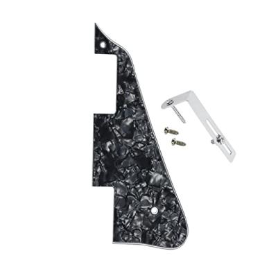 Imagem de ROZILO LP Placa de proteção de palheta de guitarra padrão para Epiphone Les Paul Black Pearl