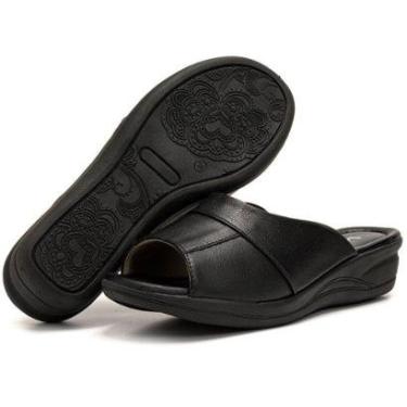 Imagem de Sandália Tamanco Feminino Ortopédico Confort-Feminino