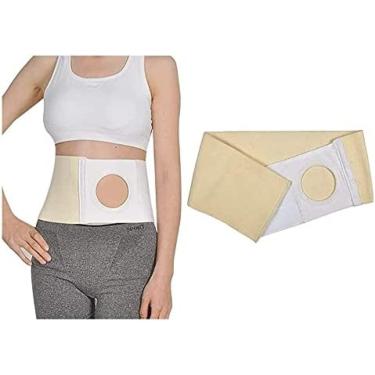 Imagem de Cinto de hérnia de ostomia Cinta abdominal Pasta Cinta de suporte de ostomia para bolsa de colostomia - Prevenir hérnia parastomal para homens e mulheres Cinto de hérnia, médio