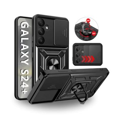 Imagem de Capa Capinha Armor Anti Impacto Ring Luxo Para Galaxy S24+ Plus (Tela 6.7) + Anel Giratorio + Proteção De Câmera - Proteção Militar