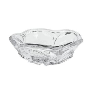 Imagem de Centro De Mesa De Vidro Luxo Redondo Transparente