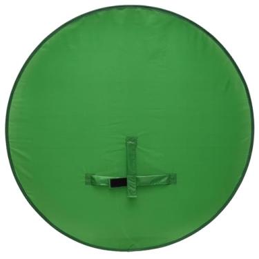 Imagem de Fundo Fotográfico Tela Estúdio Chroma Key Verde 140cm p/Home Office Streaming Lives Gravação + Bolsa