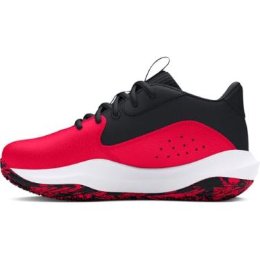 Imagem de Under Armour Tênis infantil unissex pré-escolar Lockdown 7, (600) Vermelho/Preto/Branco, 1.5 Little Kid