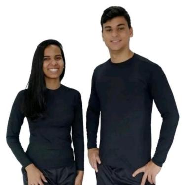 Imagem de 1 Blusa Pele De Pêssego Segunda Pele N 36 A 46 Unissex Blusas Toque De