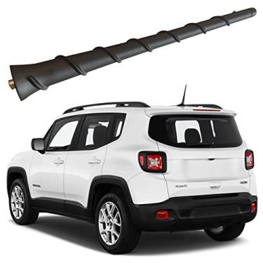 Imagem de MINILAOMA Antena de Rádio para Jeep Renegade (2015-2022) - Preta - 2 Canais