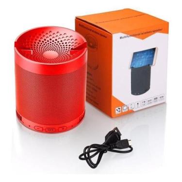 Imagem de Caixa De Som Bluetooth Q3 Usb Mp3 Aux Com Suporte Celular - Altomex