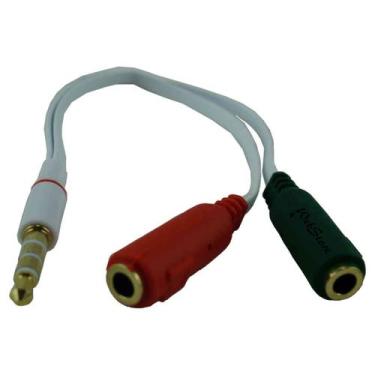 Imagem de Adaptador P3 - Cabo P2 P3 - Adaptador para headset - WebStore