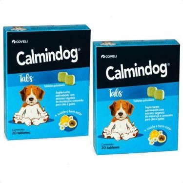 Imagem de 2 Calmindog Tabs Coveli Suplemento Alimentar - 20 Tabletes