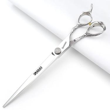 Imagem de Tesoura de cabelo de 20 cm e ferramentas de estilo de cabelo, barbeiro, tesoura de cabeleireiro para salões de cabeleireiro