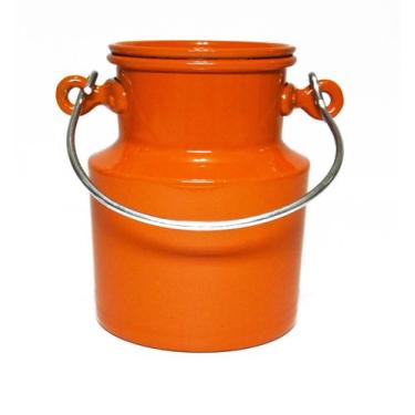 Imagem de Kit com 10 leiteira 500 ml em aluminio colorida - Alumínios E Cia, Lar