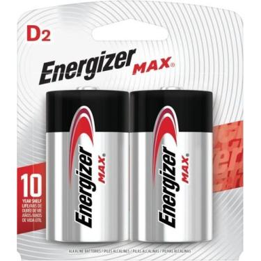 Imagem de Pilha Alcalina Energizer Max  D Média - C/2 Pilhas