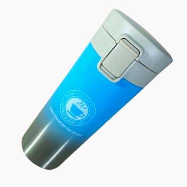 Imagem de Copo Térmico Squeeze em Aço Inox 500ml Tampa com Isolamento a vácuo Ca