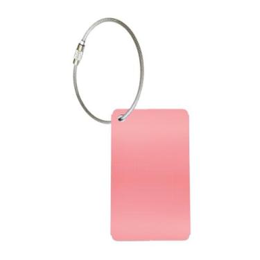 Imagem de Tag Identificador Etiqueta De Mala E Mochila - We Go To, Rosa claro