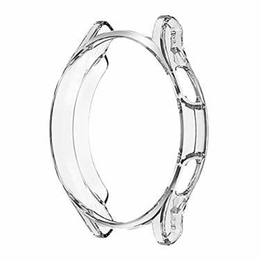 Imagem de Capa Protetora TPU Bumper Case compatível com Samsung Galaxy Watch 4 Classic 46mm SM-R890 / SM-R895 - Marca LTIMPORTS (Transparente)