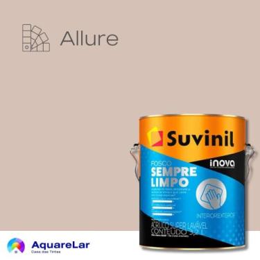 Imagem de Inova Sempre Limpo Suvinil Fosco Lavável 3,2L, ALLURE