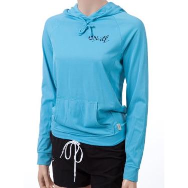 Imagem de O'Neill Wetsuits Moletom feminino com capuz de manga comprida 24/7, Aruba, PP