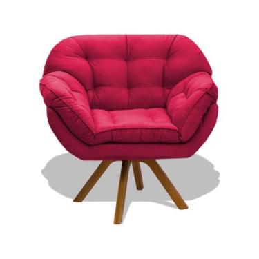 Imagem de Poltrona Miami Cadeira Base Giratória Salão Escritorio Consultório Ama