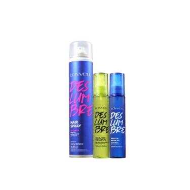 Imagem de Kit Lowell Deslumbre Spray Modelador Brilho (3 produtos)