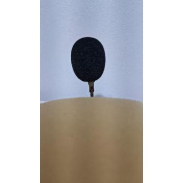 Imagem de par espumas para microfones de lapela  ak 08 - wisliker