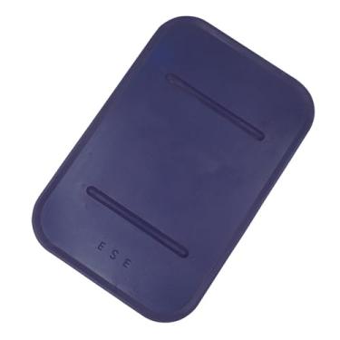 Imagem de ＫＬＫＣＭＳ Almofada de descanso de ferro de silicone, esteira resistente ao calor, multiuso, grossa, plana, almofada de ferro para mini estofados, bastões de