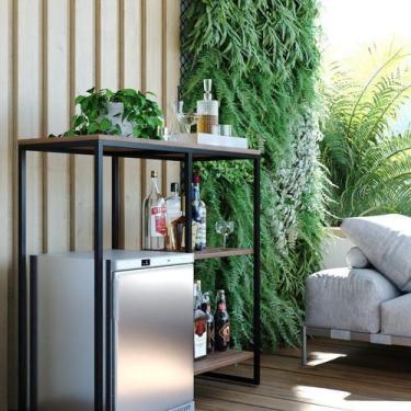 Imagem de Estante Aparador Perfect Estilo Industrial - Reevall, Branco