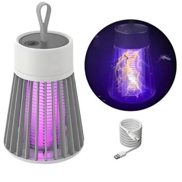 Imagem de Luminária Led Matadora Moscas Mosquito Pernilongos 127V/220V - Home Go
