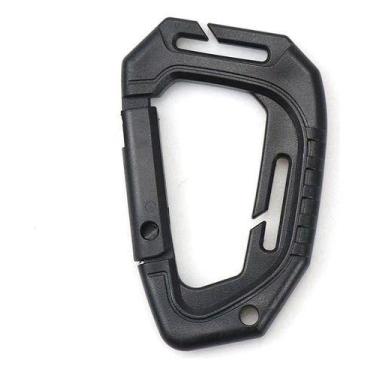 Imagem de Fivela Chaveiro Mosquetão Giga De Pom Poliacetal Duplo - oem, Verde mi