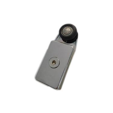 Imagem de 1126 - Roldana tipo carrinho modelo mini semi-convexa para vidro tempe