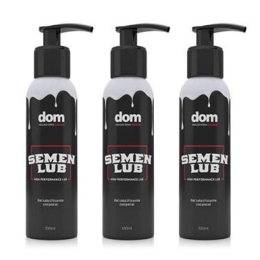 Imagem de Kit 03 Lubrificante com textura de Semen Lub - Gel Lubrificante Corpor