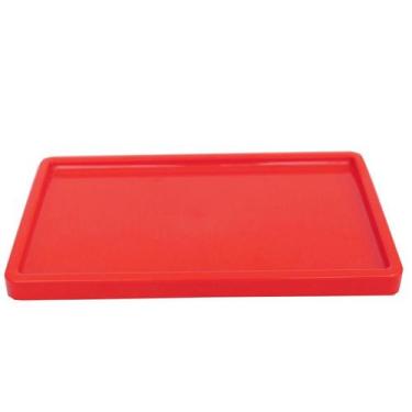 Imagem de Bandeja Retangular 30x18cm Coral - 01 unidade - Só Boleiras - Rizzo Em