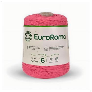 Imagem de Barbante EuroRoma Colorido N 6  600g 610m, Melancia