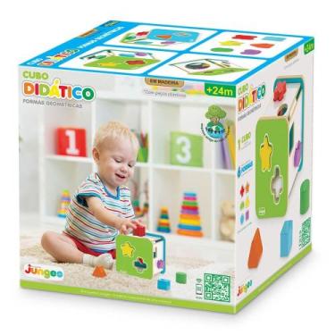 Imagem de Cubo didatico formas geometricas junges, ., UN