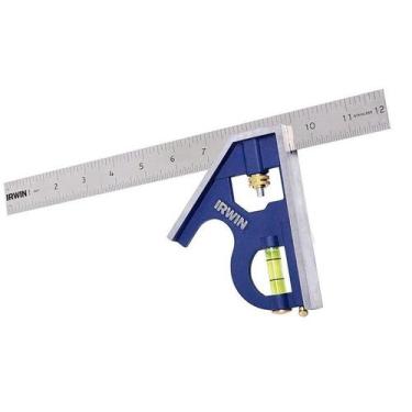 Imagem de Esquadro Combinado 12" 305MM Nível/Riscador/Régua 1884635 Irwin