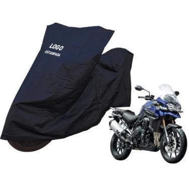 Imagem de Capa Impermeável Tecido Anti-UV Moto Triumph Tiger Explorer - Mz