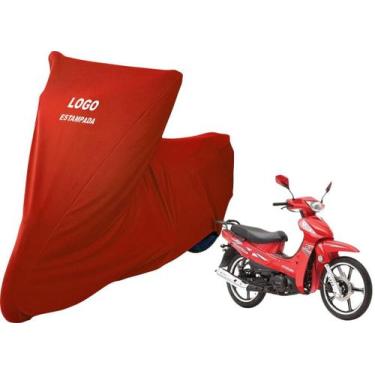 Imagem de Capa Para Cobrir Moto Kasinski Win De Tecido Lycra de Luxo - Mz, Verme