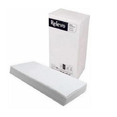 Imagem de Kit 300 Guardanapos Folha Dupla Papel 40X40Cm Relevo - Rlv