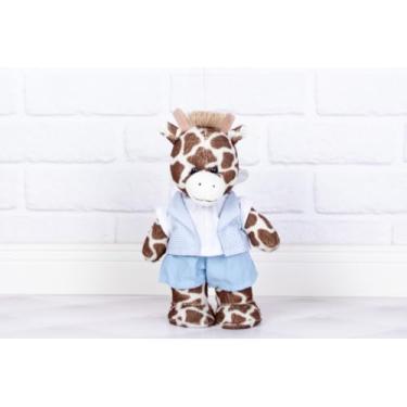 Imagem de PELUCIA SAFARI GIRAFA 20 CM PARA DECORÇÃO (xadrez de azul)