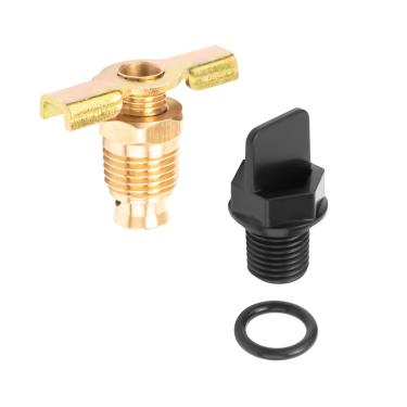 Imagem de GRONGU Plugue de drenagem para aquecedor de piscina 006721F compatível com plugue de drenagem Raypak Capron, peças de aquecedor de piscina serve para modelos de gás digital Raypak RP2100 R185A-R405A,