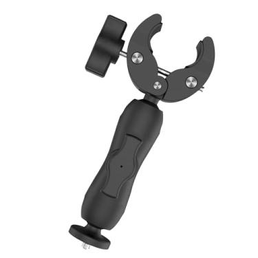 Imagem de Suporte de ângulo Ajustável de Design Portátil Compacto para Mini Antena de Satélite Material de Liga de Alumínio à Prova de Ferrugem Rotação de 360 graus para Iates de (Montagem