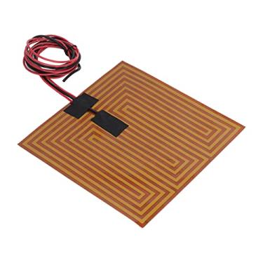 Imagem de Aquecedores Componentes Filme Placa Aquecedora de Poliimida Flexível 200 X 200mm Adesivo 100K Termistor para Impressora 3D DC12V 120W Pi Elementos de Aquecimento (DC12V 120W)