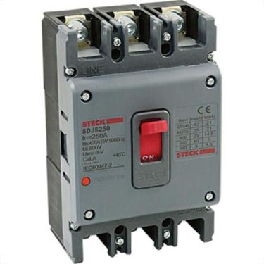Imagem de Disjuntor Caixa Moldada Trip 125A Steck
