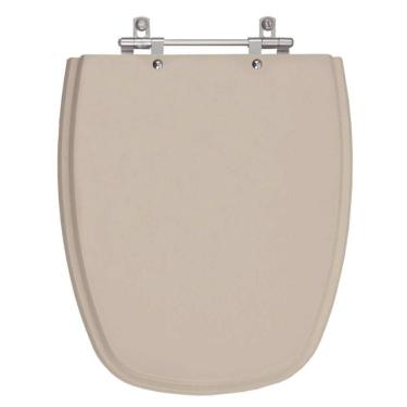 Imagem de Assento Sanitário Monte Carlo Bege Saara Para Vaso Deca
