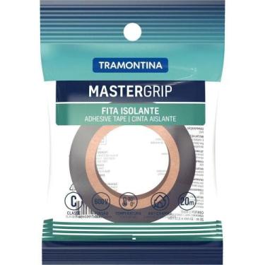 Imagem de Fita Isolante Classe C 0,13x19 Mm Tramontina Preta 20 M Com Embalagem 