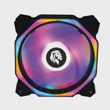 Imagem de Cooler Fan Led Bordas Rgb Gamer Hayom 120Mm Gabinete Fc1301