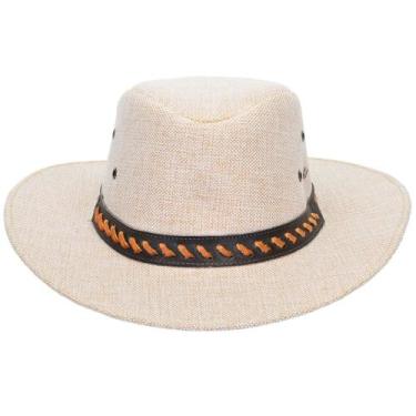Imagem de CA01CLA-Chapeu Estilo Americano em Juta tipo exportação - TERRADOSCALC