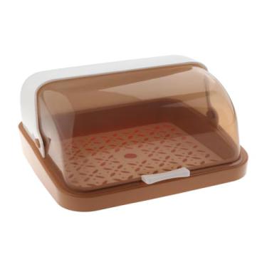 Imagem de ＫＬＫＣＭＳ Rack de armazenamento de copo de água, organizador de copo de chá, bandeja de escorredor, caixa de armazenamento para copo de chá, pauzinhos, prato, Cáqui