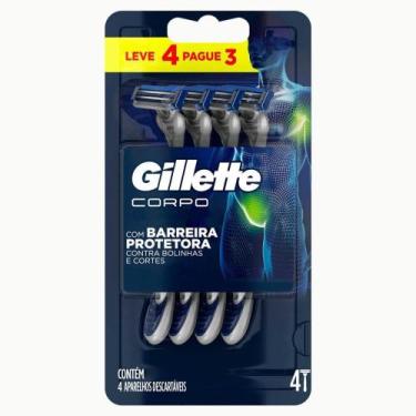 Imagem de Gillette Corpo Aparelhos Descartáveis para Depilação Corporal 4 Unidad