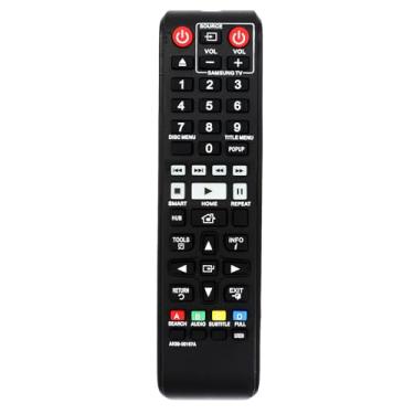 Imagem de AK59-00167A Controle remoto de substituição compatível com Samsung Smart Blu-Ray e DVD Player BD-J6300 BD-F7500/ZA BD-F6500 BD-F6700 BD-J6300/ZA BD-JM63 BD-JM63C BD-F7500 BD-J7500 BD-J7500 D-J7500