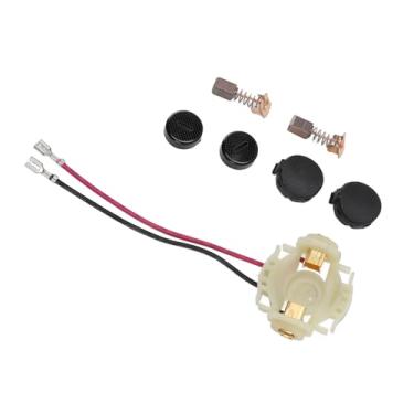 Imagem de Kit de Carbono Brush Holder, Peças de Reposição para BGA450 BGA452 DGA452 BGD800 BJS160 BJS161, 2 Escovas de Carbono 1 Holder 2 Caps 2 Covers Set
