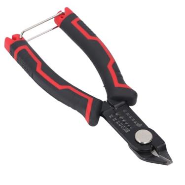 Imagem de Cortador de Fio, Cortador de Fio para Reparo Elétrico Com Mola e Alça Antiderrapante, Alicate Descascador de Cabo para Trabalho Elétrico, 10-20 AWG, Tamanho de Decapagem de